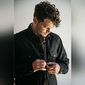 Hiroshi Kato Melton Wool Shirt Jacket